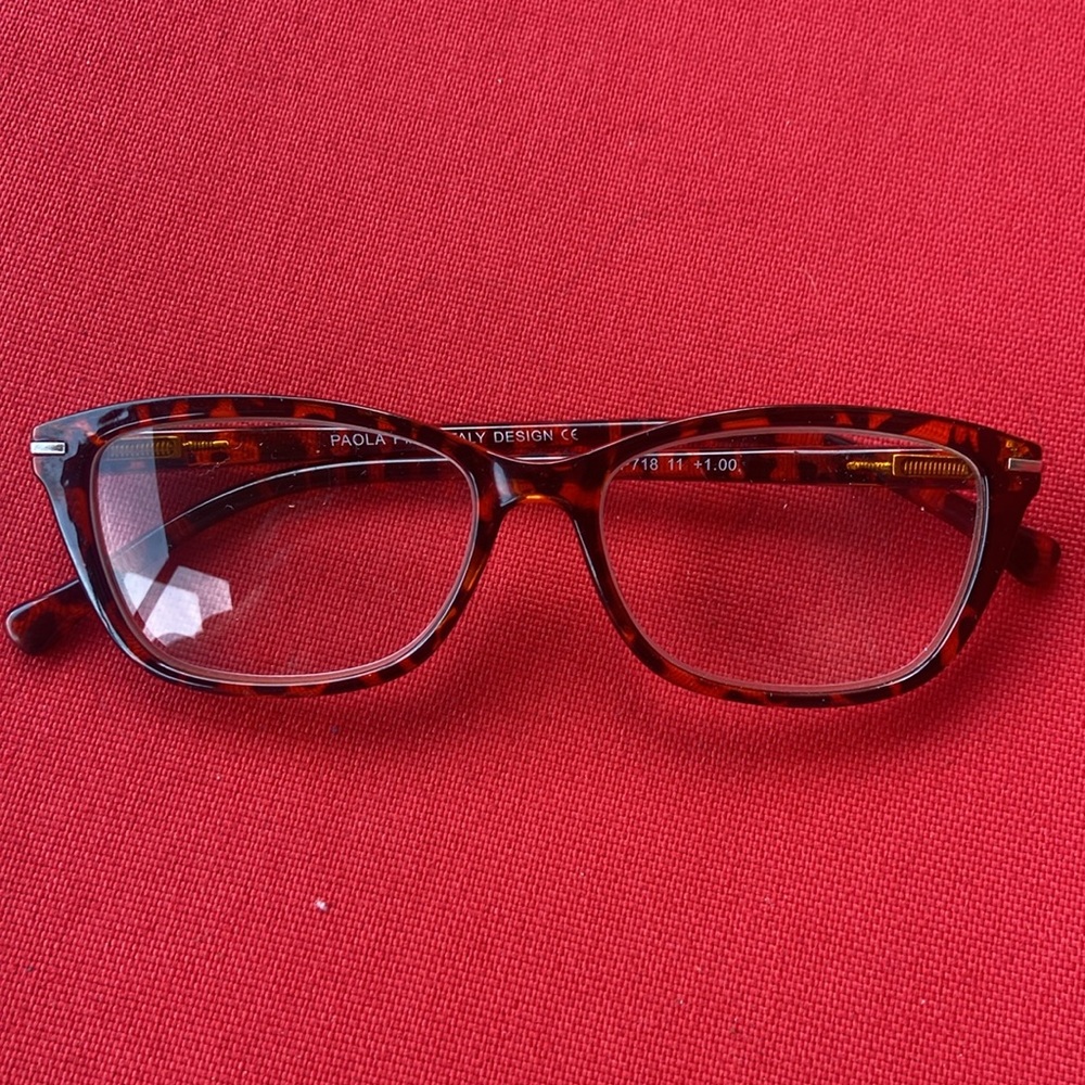 Paola Piagi glasses +1 prescription